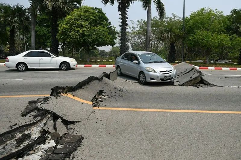 Leia mais sobre o artigo Terremoto de magnitude 7,7 atinge Mianmar e Tailândia 