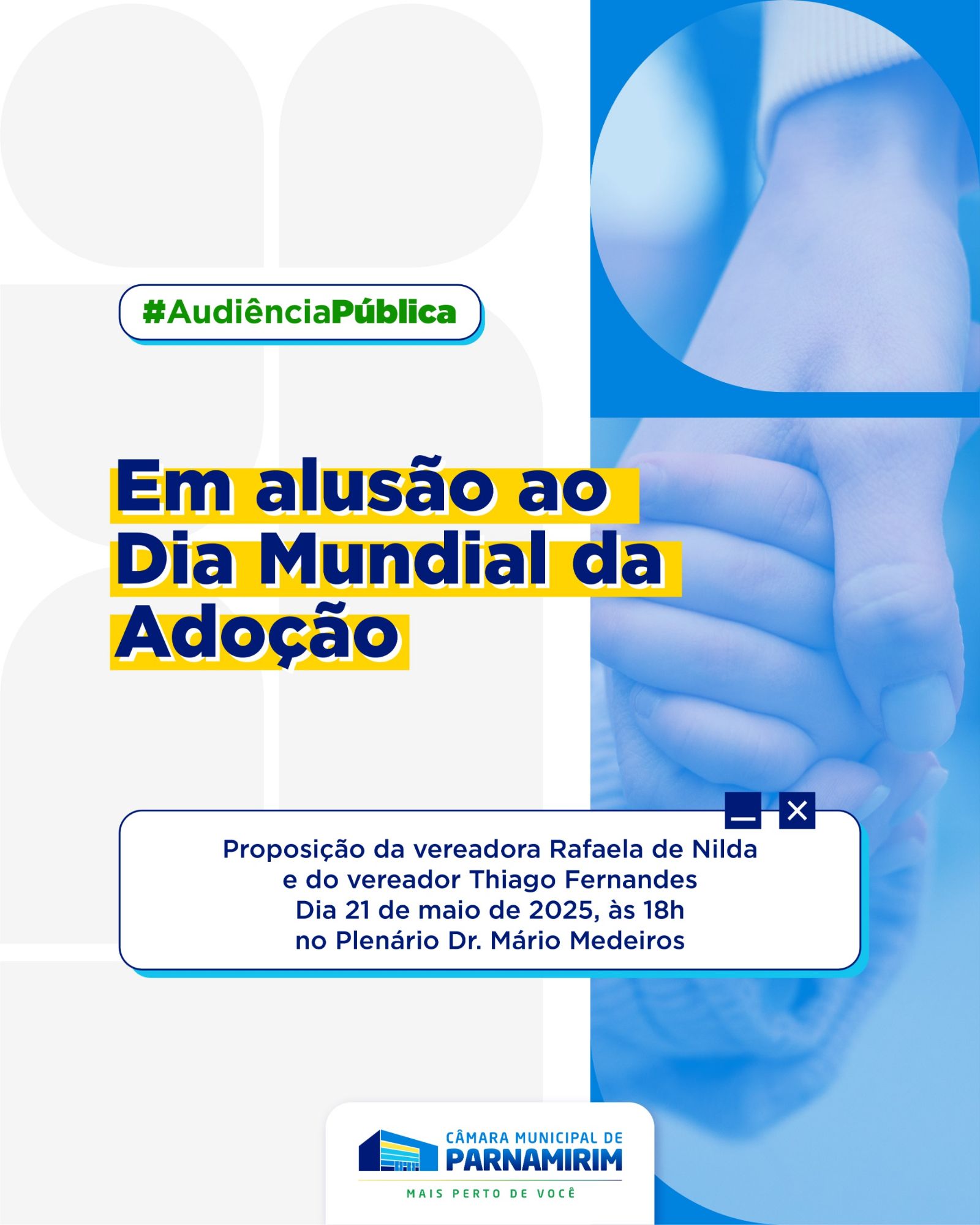 Leia mais sobre o artigo Audiência Pública na Câmara de Parnamirim debate Adoção