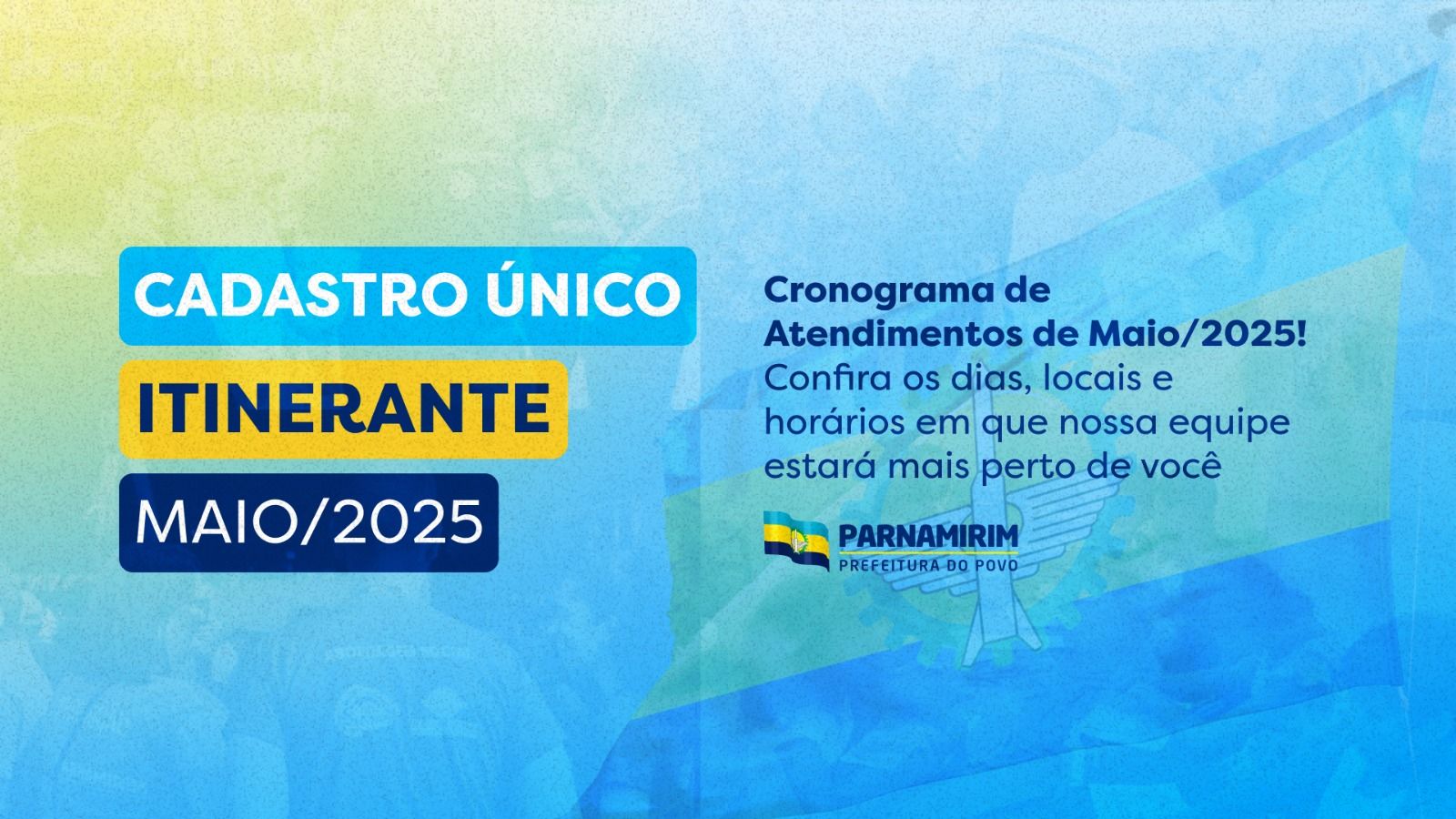 No momento, você está visualizando Prefeitura segue com cronograma do Cadastro Único itinerante nos CRAS