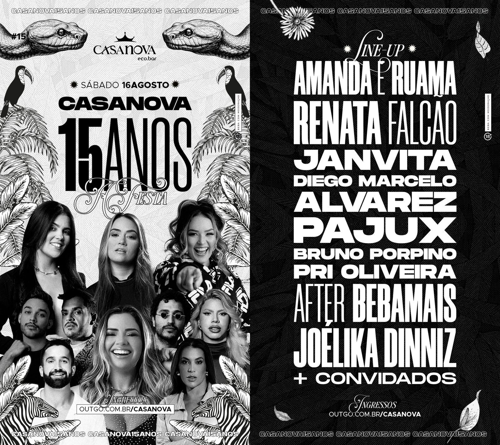 Leia mais sobre o artigo Casanova celebra 15 anos com 10 horas de festa, novos espaços e line-up diverso em Natal