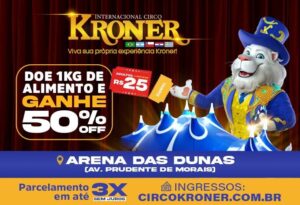 Leia mais sobre o artigo Circo Kroner lança promoção “Meia Solidária” em Natal