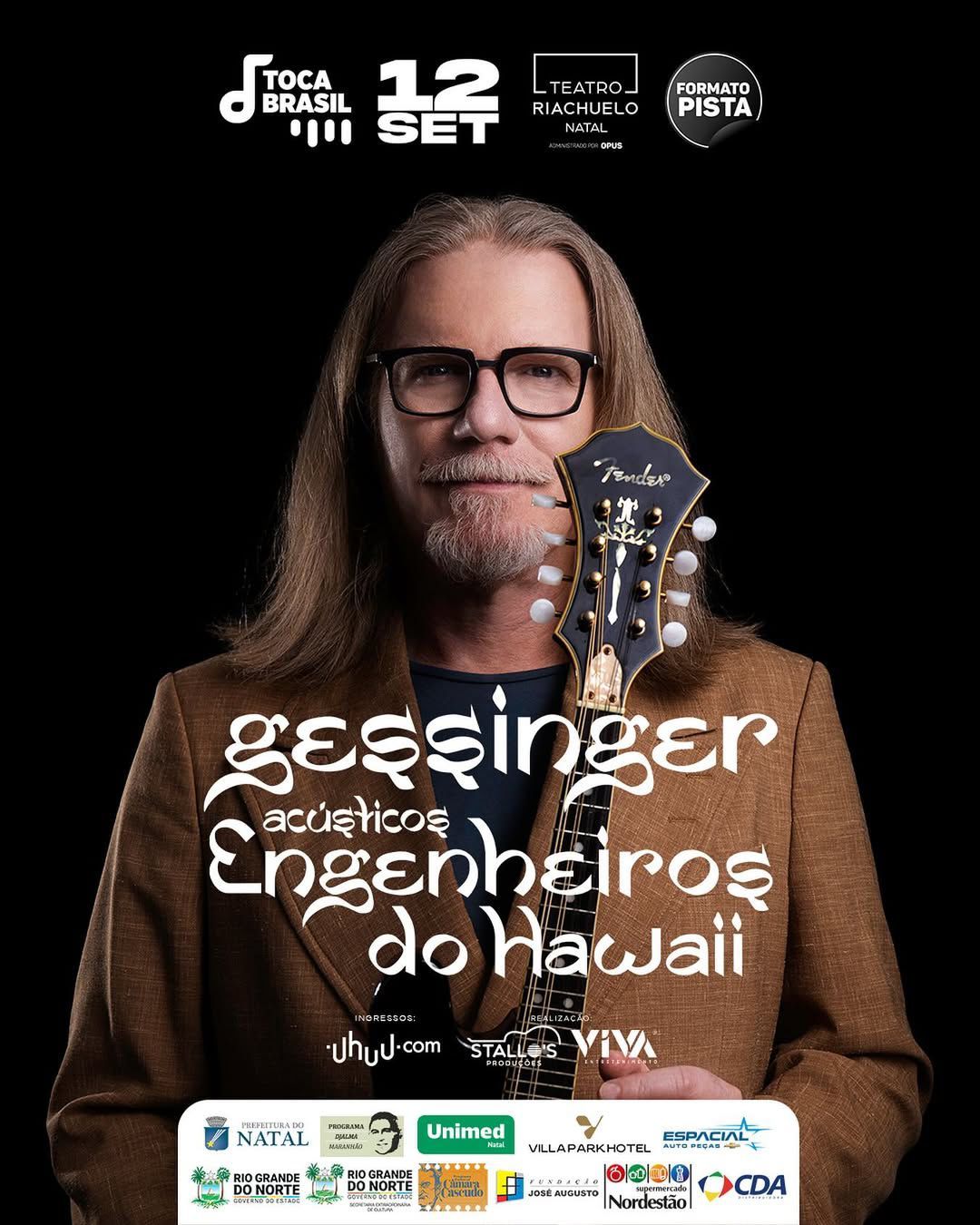 Leia mais sobre o artigo Humberto Gessinger traz a Natal show acústico com sucessos dos Engenheiros do Hawaii