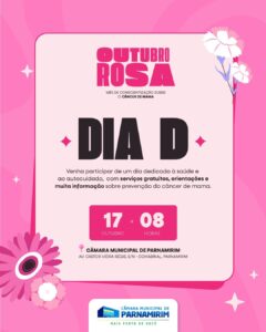 Leia mais sobre o artigo Câmara de Parnamirim no mês do Outubro Rosa, foca no autocuidado feminino