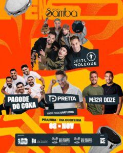 Leia mais sobre o artigo Pé no Samba agita a Via Costeira