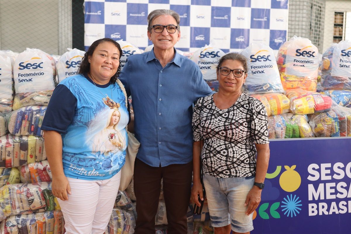 Leia mais sobre o artigo Sesc Mesa Brasil realiza entrega de mais de 14 toneladas de alimentos arrecadados durante a Semana S